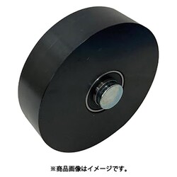 フジロイヤル重量戸車 平型 50mm 車のみ(枠付用芯棒セット付) R50H-N(WAKUTUKISINNBOU)