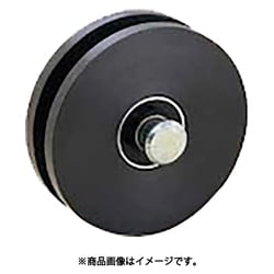 フジロイヤル重量戸車 K型 50mm 車のみ（芯棒付） R50K-N