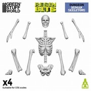 GSWD-12304 3Dプリントセット 1：35 人間の骨格 [プラモデル用パーツ]