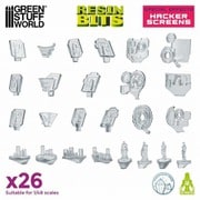 GSWD-12366 3Dプリントセット 1：48 ハッカースクリーン [プラモデル用パーツ]