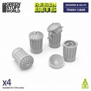 GSWD-13307 3Dプリントセット 1：48 ゴミ箱 [プラモデル用パーツ]