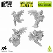 GSWD-13499 3Dプリントセット 1：48 サイバー ケルビム サービター [プラモデル用パーツ]