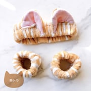 ヘアバンド&リストバンド(茶トラ)