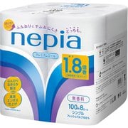 ネピア トイレットロール 1.8倍巻 8ロール シングル [トイレットペーパー]
