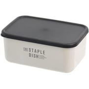 ステイプルユニ フードコンテナスクエア M サンドベージュ 500ml 421402