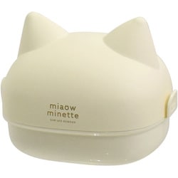 にゃお ねこみみおにぎりケース ホワイト 140ml 420207