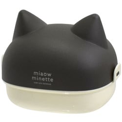 にゃお ねこみみおにぎりケース ブラック 140ml 420238