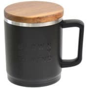 ブローウィン ウッディステンレスサーモマグカップ ブラック 400ml 423635