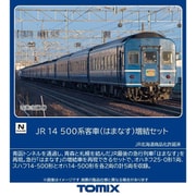 97608 Nゲージ完成品 JR 14 500系客車（はまなす） 増結セット [鉄道模型]