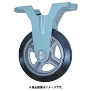 鋳物中荷重用ゴム車輪固定車付ベアリング無 100Φ SA-K100