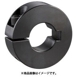 スリットカラー キー溝付 黒染め SCS4822CK