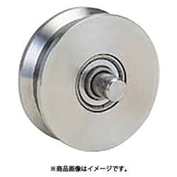 フジロイヤルステン重量戸車 VK型 兼用 105mm 車のみ(芯棒付) SR105VN