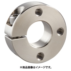 スリットカラー 3ネジ穴付 無電解ニッケルメッキ SCS1615MN3