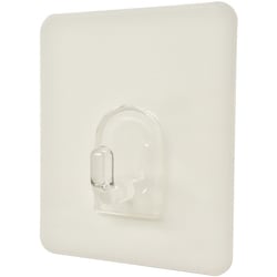 DAIDOHANT 粘着フック 白50×60MM 2個入 耐荷重約1kg 10177814