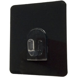 DAIDOHANT 粘着フック 墨50×60MM 2個入 耐荷重約1kg 10177815