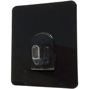 DAIDOHANT 粘着フック 墨50×60MM 2個入 耐荷重約1kg 10177815