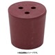 AS 穴付き赤ゴム栓 12号 1個入 1-7649-05