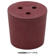 AS 穴付き赤ゴム栓 13号 1個入 1-7649-06