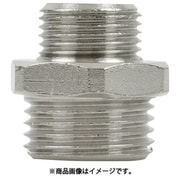 異径六角ニップル G3/8×G1/2 19-900-1225