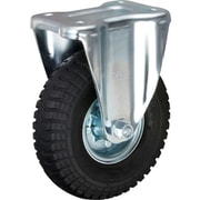 重荷重用キャスター ニューマチック車輪・固定金具付 Φ227 2.50-4WK