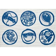 包装紙 さかな柄 No.3318 クレープナシ 241000