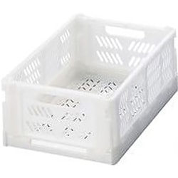 AS 折りたたみコンテナ PC-SWH 白 4-760-01