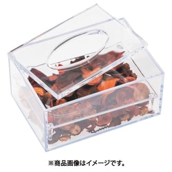 蝶プラ ポプリを入れるポケットティッシュケース 691189