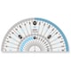 カラー分度器 9cm ブルー CPK-90