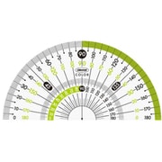カラー分度器 9cm グリーン CPK-90-G
