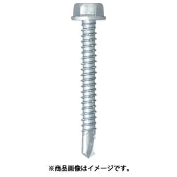 ドリルスクリュー スチール製 六角頭 パック(100本入) HEX-5X25P