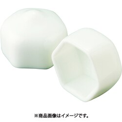 保護キャップ 六角ボルト頭用(10個入)白 HLWHR10-P