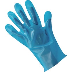 バイオマス手袋PE ブルー袋入 100枚入 SS LPE0141SEBPSS