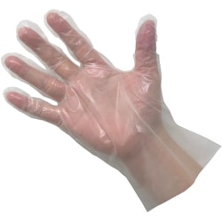 バイオマス手袋PE 100枚入 S LPE0192SETBS