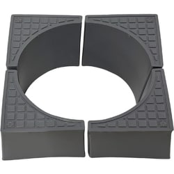 桝周り専用副資材 インサルマスキューブ200 グレー MC200G