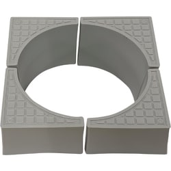 桝周り専用副資材 インサルマスキューブ200 ライトグレー MC200LG