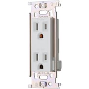 明工 ML接地ダブルコンセント ML1215W