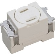 明工 ML扉付コンセント ML1221W