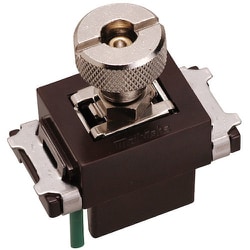 明工 MLアースターミナル（接地リード線付）（チョコ） ML1411C-1