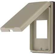 明工 ML防滴プレート角形コンセント用 ML1681-L