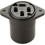 明工 接地3P 20A つば付埋込コンセント MU2779