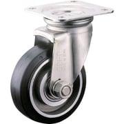 中荷重用キャスター ステンレス 旋回金具付 Φ100 R-100AWSJ