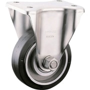 中荷重用キャスター ステンレス 固定金具付 Φ100 R-100AWSK