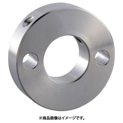 スタンダードセットカラー 2穴付 無電解ニッケルメッキ 内径8mm 総幅10mm SC0810MP2