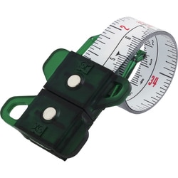 スパイラルメジャー 尺相当目盛 グリーン SMT-1910SGR