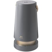 超音波式加湿器 2L スリム 取っ手付き 簡単お手入れ アロマ対応 持ち運び チャコールグレー BOE133-CGY