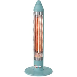 遠赤電気ストーブ 600W/300W ブルーグレー サクラクレパスコラボ KKS-06253/A