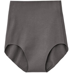 レギュラーショーツ【完全無縫製】綿混 レディース チャコールグレー LLサイズ KL2070RY