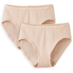 【着るコスメ】 ショーツ （3枚組） 綿100％ レディース ペールベージュ Lサイズ TC4070ZY