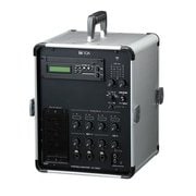 CDプレーヤー付 ポータブル型アンプ 120W×2 デジタルアンプ ハウリング抑制機能 IPX4防滴 KZ-120CD