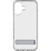 iPhone 17用 CLEAR STAND クリアケーススタンド機能付 ブラック CLEARSTDIPH17T
